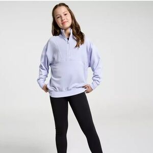 DG2 Girls' Sportswear Velour Pullover Violet Hoodie NWT‎ Size L (14)